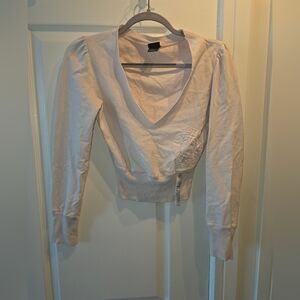 Diesel Baby Pink V-Neck Sweater